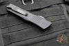 Microtech 2019 Combat Troodon OTF Knife- Tanto Edge- Black Handle- Black Part Serrated Blade 144-2 T