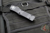 Microtech 2019 Combat Troodon OTF Knife- Tanto Edge- Black Handle- Black Part Serrated Blade 144-2 T