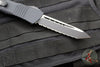 Microtech 2019 Combat Troodon OTF Knife- Tanto Edge- Black Handle- Black Full Serrated Blade 144-3 T