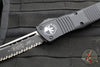 Microtech 2019 Combat Troodon OTF Knife- Tanto Edge- Black Handle- Black Full Serrated Blade 144-3 T