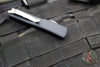 Microtech UTX-70 (OTF) Knife- Black Handle- Stonewash Blade 147-10