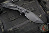 Microtech D.O.C. Flipper Knife- Tactical- Black Handle- Black Blade And Hardware 153-1 T