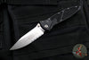Microtech Socom Elite Single Edge Manual Folder Stonewash Part Serrated Blade 160-11