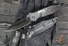 Microtech Socom Elite- Manual Folder- Spear Point- Shadow Edition- Black Handle- Carbon Fiber Inlay- Black DLC Blade 160-1 DLCTCFISS