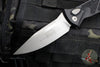 Microtech Socom Elite- Auto (OTS)- Single Edge- Black Handle- Apocalyptic Blade 160A-10 AP