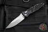 Microtech Socom Elite Auto (OTS)- Single Edge- Black Handle- Apocalyptic Part Serrated Blade 160A-11 AP