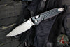 Microtech Socom Elite- Ram-Lok Manual Folder- Single Edge- Black Frag Pattern Handle- Apocalyptic Blade 160RL-10 APFR