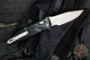 Microtech Socom Elite- Ram-Lok Manual Folder- Single Edge- Black Frag Pattern Handle- Apocalyptic Blade 160RL-10 APFR