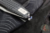 Microtech Socom Elite- Ram-Lok Manual Folder- Single Edge- Black Frag Pattern Handle- Apocalyptic Blade 160RL-10 APFR