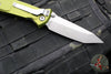Microtech Socom Elite- Manual Folder- Tanto Edge- OD Green Handle- Apocalyptic Blade 161-10 APOD