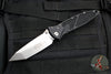 Microtech Socom Elite- Manual Folder- Tanto Edge- Black Handle- Stonewash Blade 161-10