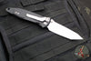 Microtech Socom Elite- Manual Folder- Tanto Edge- Black Handle- Stonewash Blade 161-10