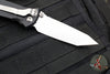 Microtech Socom Elite- Manual Folder- Tanto Edge- Black Handle- Stonewash Blade 161-10