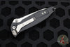 Microtech Socom Elite- Manual Folder- Tanto Edge- Black Handle- Stonewash Part Serrated Blade 161-11