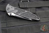 Microtech Socom Elite- Manual Folder- Tanto Edge- Black Handle- Two-tone Black Part Serrated Blade 161-2 T