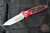 Microtech Socom Elite- OTS Auto- Tanto Edge Auto- Stonewash Blade 161A-10 RD