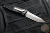 Microtech Socom Elite OTS Knife- Tanto Edge- Black Handle- Apocalyptic Full Serrated Blade 161A-12 AP