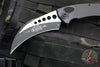 Microtech Hawk Out The Side (OTS) Auto- Karambit- Tactical-  Black Handle- Black Blade 166-1 T 2019 SN060