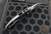 Microtech Stitch- OTS Auto Knife- Black Handle- Apocalyptic Plain Edge Blade 169-10 AP
