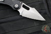 Microtech Stitch OTS Auto Knife- Black Handle- Apocalyptic Finished Full Serrated Blade 169-12 AP