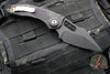 06/2017 SN032 Original Run Microtech Stitch OTS Auto Knife- Black Handle- Black DLC Blade- Bronze Hardware 169-1 DLC