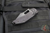 Microtech Stitch OTS Auto Knife- Shadow Edition- Black Handle- Black DLC Sterile Blade- Deep Etched Clip Logo 169-1 DLCTSH