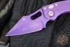 Microtech Stitch OTS Auto Knife- Purple Handle- Purple Finished Blade 169-1PU-X16
