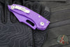 Microtech Stitch OTS Auto Knife- Purple Handle- Purple Finished Blade 169-1PU-X16