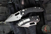 Microtech Stitch- OTS Auto Knife- MINI- Black Handle- Stonewash Blade 169M-10