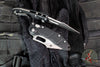 Microtech Stitch- OTS Auto Knife- MINI- Black Handle- Stonewash Blade 169M-10