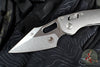 Marfione Select Stitch RAM LOK Knife- Smooth Stonewash Titanium Handle- Stonewash Blade- Bronze Backstrap 169RL-10 MS1