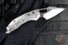 Marfione Select Stitch RAM LOK Knife- Smooth Stonewash Titanium Handle- Stonewash Blade- Bronze Backstrap 169RL-10 MS1
