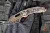 Marfione Select Stitch RAM LOK Knife- Live Wire Carbon Fiber Handle- Baker Forge CopperMai Elite Damascus Blade- Bronze Backstrap 169RL-16 MS2