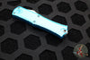 Microtech Hera II OTF Knife- MINI- Bayonet Edge- Turquoise Handle- Stonewash Blade 1701M-10 TQ