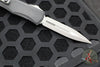 Microtech Hera II XL OTF Knife- Double Edge- Apocalyptic Black Handle- Apocalyptic Blade 1702-10 APBKAP