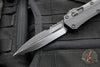 Microtech Glykon OTF Knife- Bayonet Edge- Shadow Edition- Black Handle With Black DLC Titanium Accents and Hardware- Black DLC Finished Blade 184-1 DLCTSH