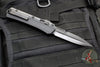 Microtech Glykon OTF Knife- Bayonet Edge- Shadow Edition- Black Handle With Black DLC Titanium Accents and Hardware- Black DLC Finished Blade 184-1 DLCTSH