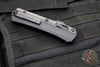 Microtech Glykon OTF Knife- Bayonet Edge- Shadow Edition- Black Handle With Black DLC Titanium Accents and Hardware- Black DLC Finished Blade 184-1 DLCTSH