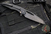 Microtech Sigil- Tactical- DLC two tone Aluminum Handle- DLC Plain Edge Blade 196-1 DLCT