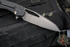 Microtech Sigil- Tactical- DLC two tone Aluminum Handle- DLC Part Serrated Edge Blade 196-2 DLCT