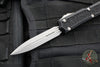 Microtech Makora- Double Edge- Black With Apocalyptic Plain Edge 206-10 APS