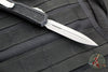 Microtech Makora- Double Edge- Black With Apocalyptic Plain Edge 206-10 APS