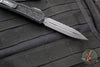 Microtech Makora- Double Edge- Tactical- Black Handle- Black Full Serrated Edge 206-3 TS