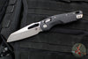 Microtech Knives- M.S.I. Ram-Lok Folder- Fluted Black G-10 Handle- Apocalyptic Plain Edge Blade 210-10 APFLGTBK