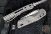Microtech Knives- M.S.I. Ram-Lok Folder- MINI- Marfione Select- Fluted Apocalyptic Finished Titanium Handle- Apocalyptic Plain Edge Blade 210M-10 APFLMS1