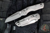 Microtech Knives- M.S.I. Ram-Lok Folder- MINI- Marfione Select- Smooth Apocalyptic Finished Titanium Handle- Apocalyptic Plain Edge Blade 210M-10 APMS1