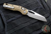 Microtech Knives- M.S.I. Ram-Lok Folder- Dark Earth Tri-Grip Injection Molded Handle- Apocalyptic Plain Edge Blade 210T-10 APPMDE
