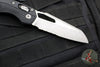 Microtech Knives- M.S.I. Ram-Lok Folder- Black Tri-Grip Injection Molded Handle- Apocalyptic Part Serrated Edge Blade 210T-11 APPMBK
