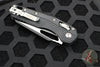 Microtech Knives- M.S.I. Ram-Lok Folder- Black Tri-Grip Injection Molded Handle- Black Part Serrated Edge Blade- Bead Blast Hardware 210T-2 PMBK