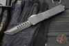 Microtech Combat Troodon (OTF) Knife- Hellhound Edge- Black Handle- Black DLC Blade and Hardware 219-1 DLCTS SN07 01/2021